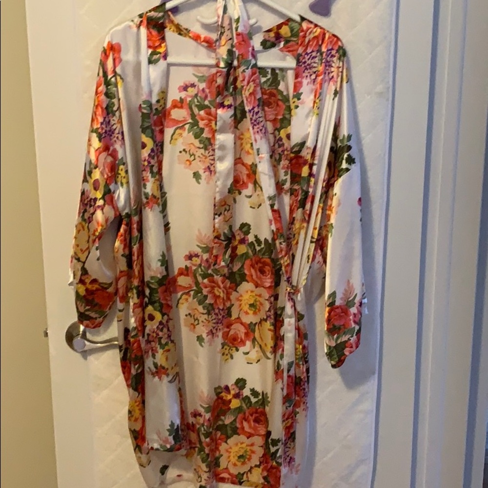 White bridal kimono
